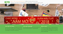Desktop Screenshot of ktd.vn